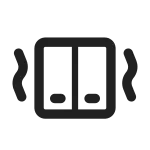 Dual Screen Vibrate SVG Icon
